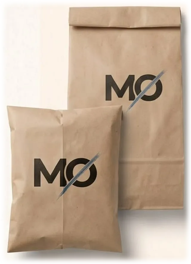 Bolsas kraft con logo MØ