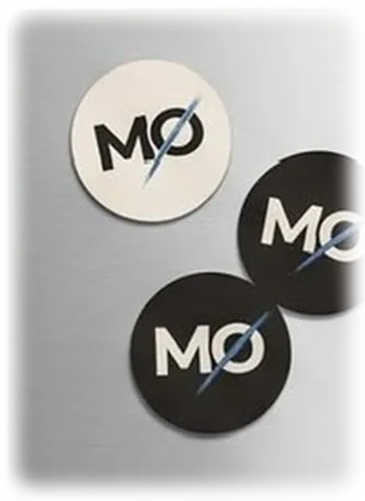 Imanes impresos con logo MØ